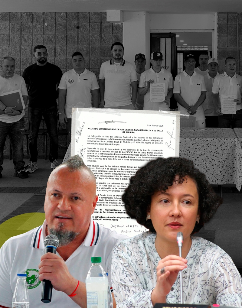 Carlos Pesebre e Isabel Zuleta