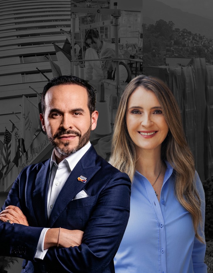 Abelardo de la Espriella y Paloma Valencia apoyados por empresarios