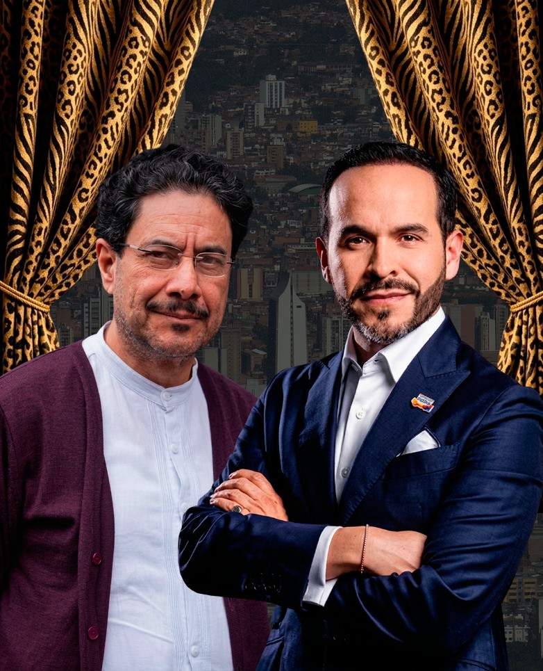 Iván Cepeda y Abelardo de la Espriella