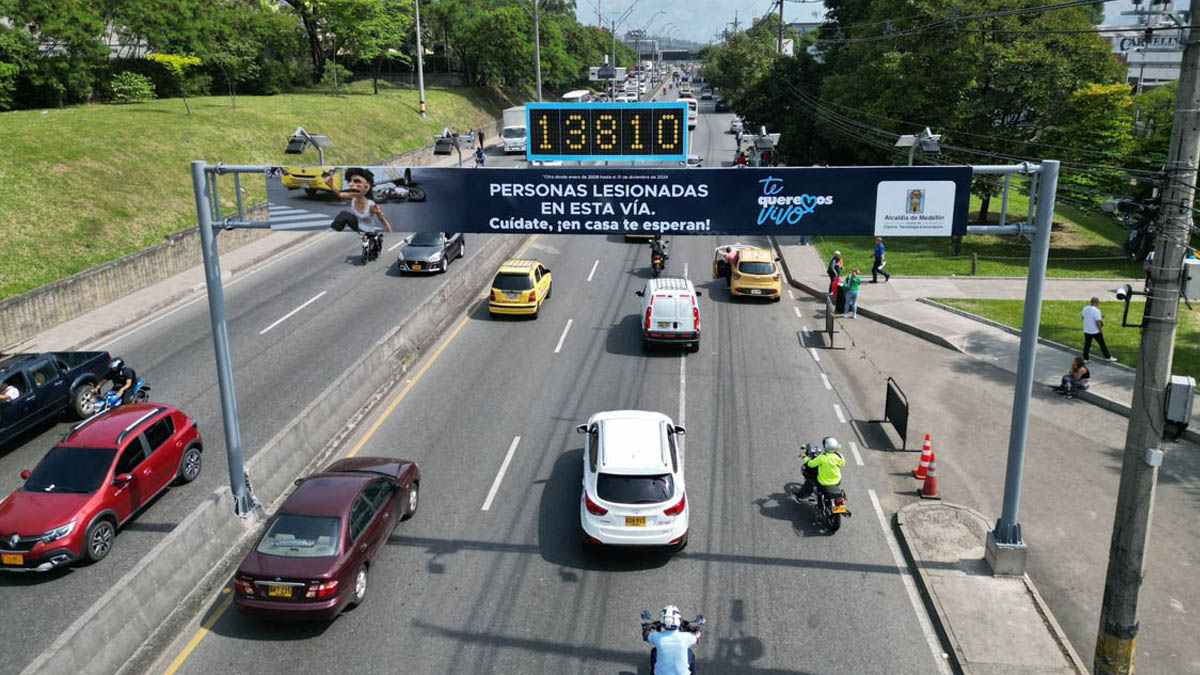 Siniestralidad vial en Medellín
