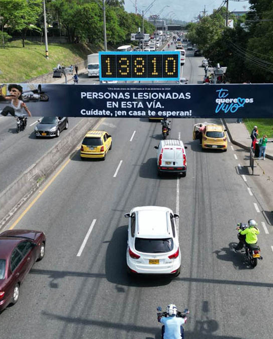 Siniestralidad vial en Medellín